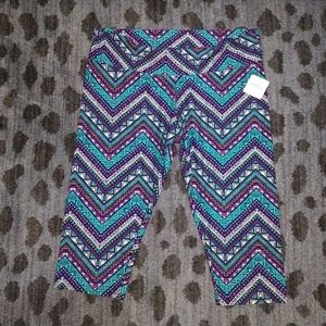 NWT Sexy Basics 24/7 Anywhere Active Wear Capri Leggings sz 3XL